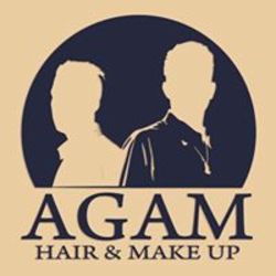 Agam hair professionals شعار