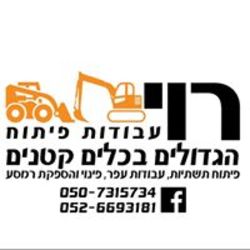 רוי עבודות פיתוח לוגו