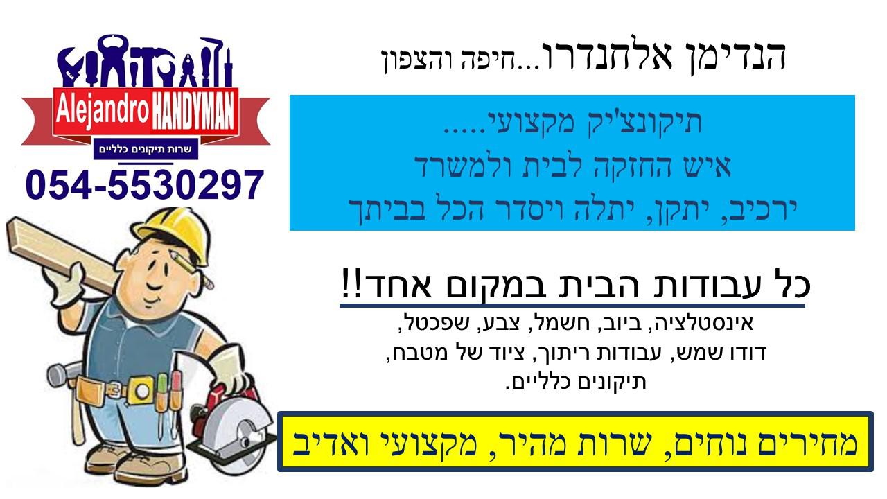 תמונות הנדימן אלחנדרו